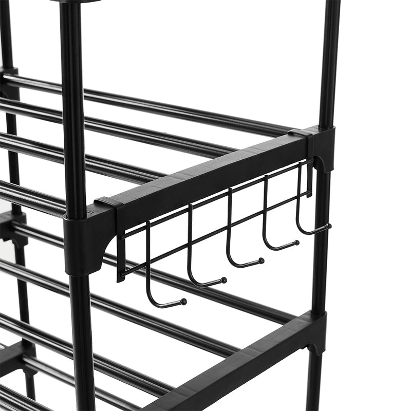 Lifeideas 9-Tier Large Open-Style Shoe Rack