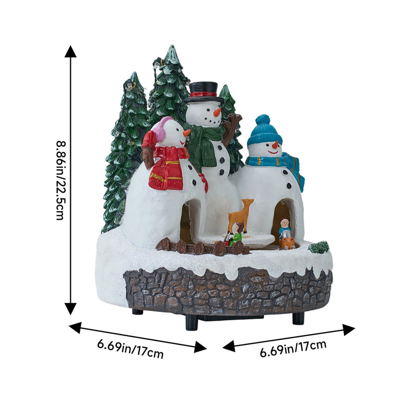 Lifeideas Musical Christmas Decoration With Lights