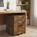 HOMCOM 2 Drawer Filing Cabinet with Adjustable Hanging Bars for A4 and Letter