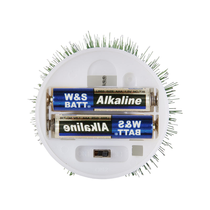 Lifeideas 3PCS Mini Christmas Tree Set with LED Lights