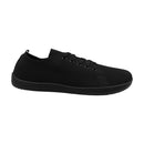 Wide Fit Trainers Comfortable Running Trainers - Black
