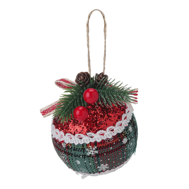 Livingandhome Set of 9 Christmas Ball Ornaments Hanging Decorations