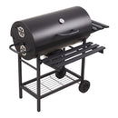 Portable Barrel Charcoal BBQ Grill