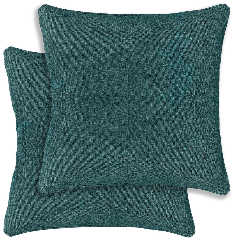 Enhanced Living Austin/Dallas Textured Pair of Cushion Covers - 43x43cm