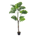 Breeins Artificial Monstera Deliciosa Tree In Pot For Decoration