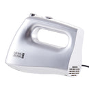 Livingandhome 250W Silver Hand Mixer Electric Whisk With 5 Speeds