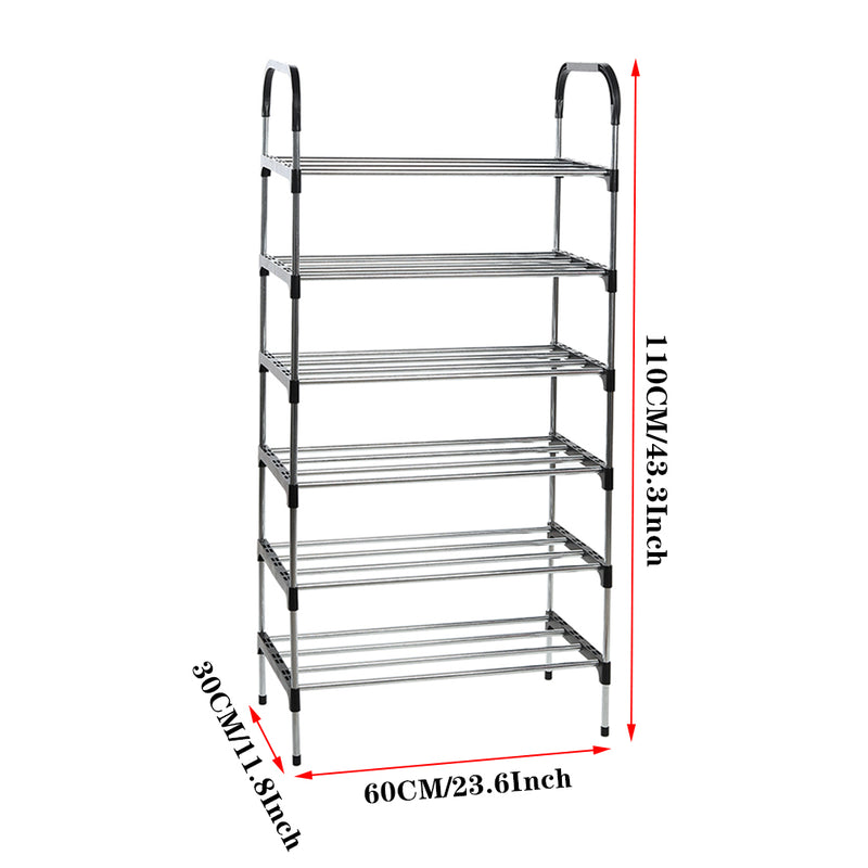 Cottonfy UK 6 Tiers Shoe Rack Organizer