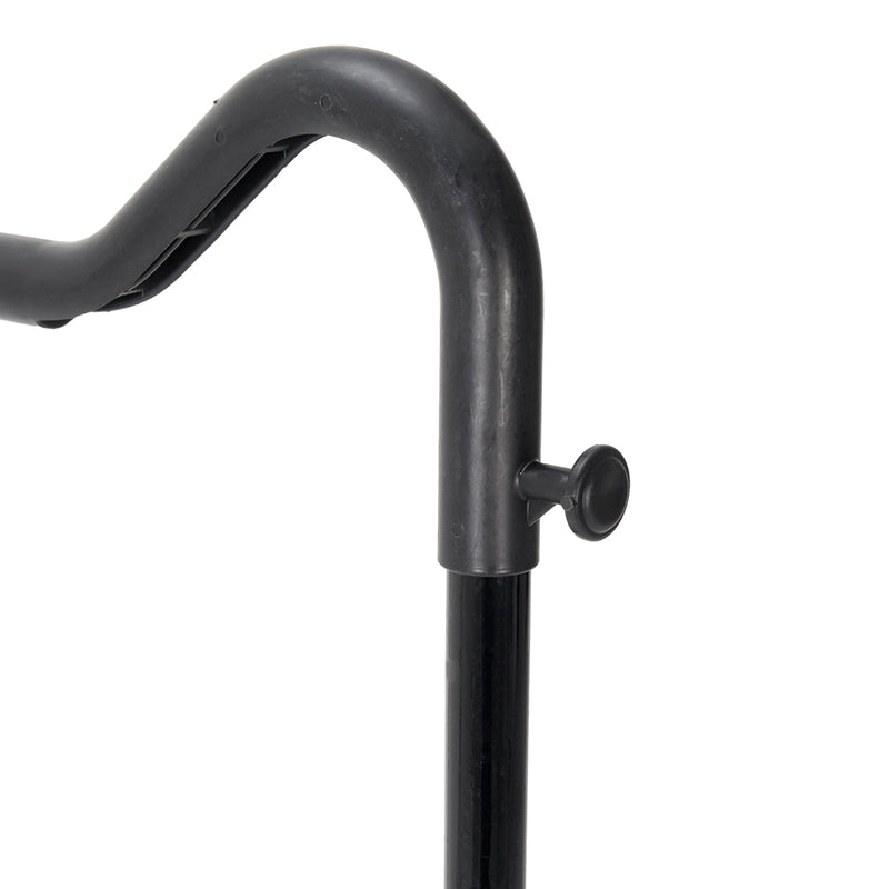 Lifeideas Freestanding Black Garment Clothes Rack