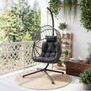Breeins Swing Hanging Egg Chair With Cushion And Headrest