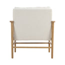 Livingandhome Direct Teddy Bear Fur Wooden Armchair