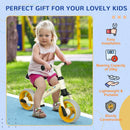 AIYAPLAY Children's Balance Bike - White