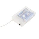 2m Maple Leaf Garland with Lights