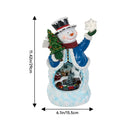 Lifeideas Christmas Snowman Music Box Ornament