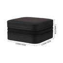 Sheonly Portable PU Leather Travel Jewellery Box