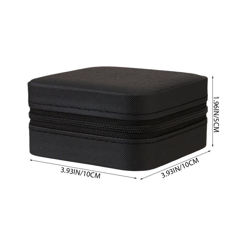 Sheonly Portable PU Leather Travel Jewellery Box