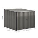 Breeins Outdoor Lockable Bike Storage Shed