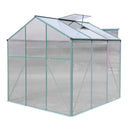 Breeins 6x6ft Aluminium Hobby Greenhouse With Window Opening