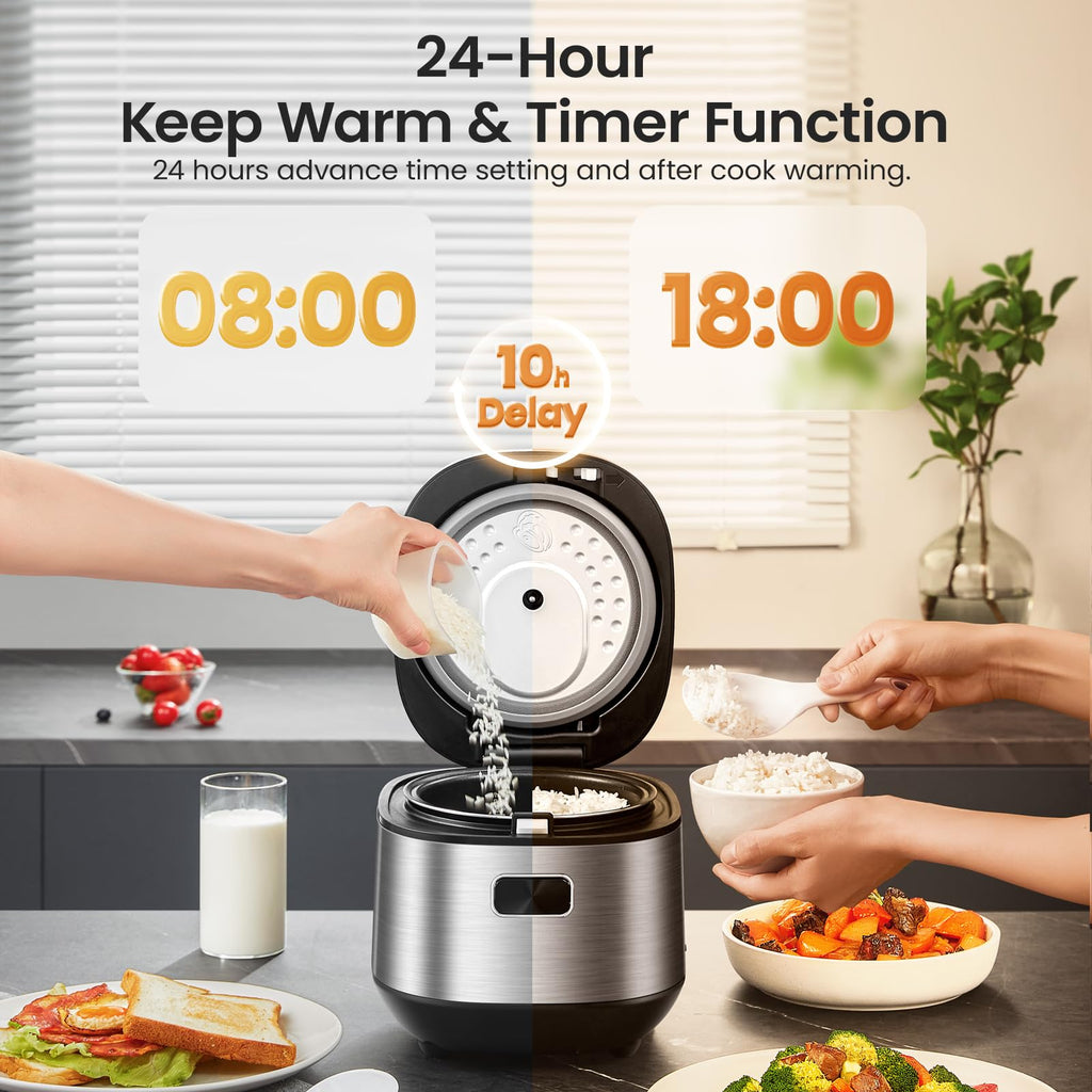 Modino Rice Cooker Midea Rice Cooker with 9 Functions