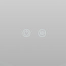 Livingandhome Oval LED Vanity Mirror