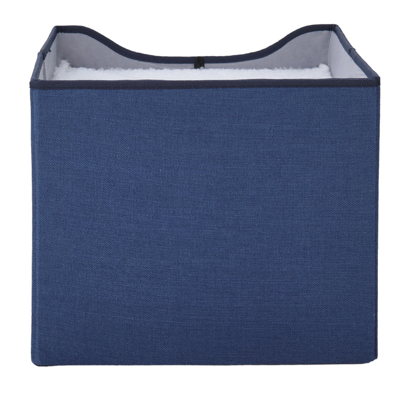 Livingandhome Foldable Multifunctional Cat Bed With Scratching Pad