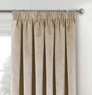 Velvet, Supersoft, 100% Blackout, Thermal (SINGLE) Door Curtain with Tape Top