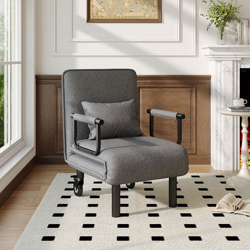 Livingandhome Adjustable 3-in-1 Reclining Sofa Bed