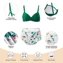 High-waisted Two-Piece Swimsuit Set