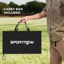 SPORTNOW Spike Ball Set, Mini Beach Games Set with Net, 3 Balls and Pump