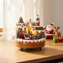 Lifeideas Christmas Castle Music Box Ornament