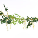 Lifeideas Faux Hanging Wisteria Floral Decoration