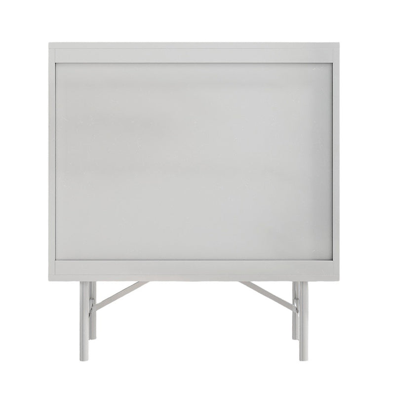 Livingandhome 3-Tier MDF Storage Cabinet