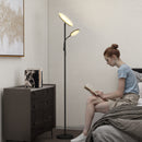 HOMCOM Floor Lamp for Living Room, Standing Lamp with 4 Scene Modes, Black