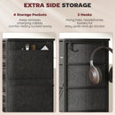 HOMCOM Fabric Chest of Drawers, 4 Drawer Dresser for Bedroom