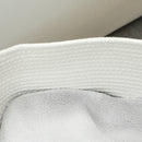 HOMCOM 88L Cotton Rope Laundry Basket With Handles For Pillows Clothes - Grey/Cream