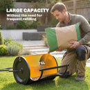 Outsunny Compost Spreader, 20" Peat Moss Spreader