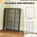 PawHut Dog Playpen, 6 Panels Puppy Pen Dog Playpen