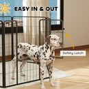 PawHut Dog Playpen, 6 Panels Puppy Pen Dog Playpen