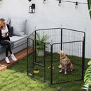 PawHut Dog Playpen, 6 Panels Puppy Pen Dog Playpen