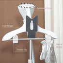 HOMCOM Clothes Steamer, Garment Steamer Clothing Wrinkle Remover, Grey