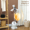 HOMCOM Clothes Steamer, Garment Steamer Clothing Wrinkle Remover, Grey