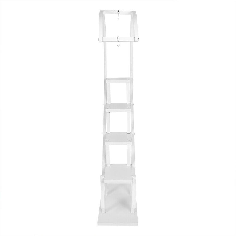 Breeins Indoor Arc Plant Stand with Shelves