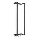 Lifeideas Modern Carbon Steel Wall Towel Rack with Hooks