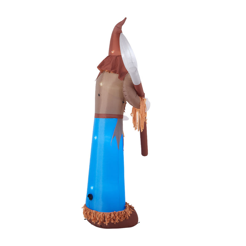 Lighted Scarecrow Grim Reaper Inflatable