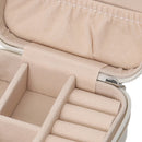 Sheonly Portable Small Faux Leather Jewellery Box