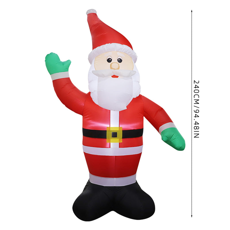 Lifeideas 2.4M Inflatable Santa Claus Decoration