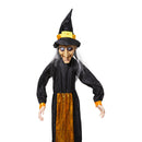 Hanging Witch With Glowing Eyes