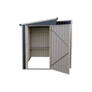 Breeins 8x4 FT Metal Pent Roof Garden Tool Storage Shed