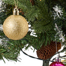 Lifeideas Artificial Christmas Tree with Decorations and LED Lights