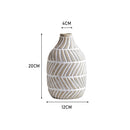 Lifeideas Artistic Distressed Ceramic Flower Vase