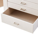 Sheonly Large Jewellery Box with Drawers and Mirror